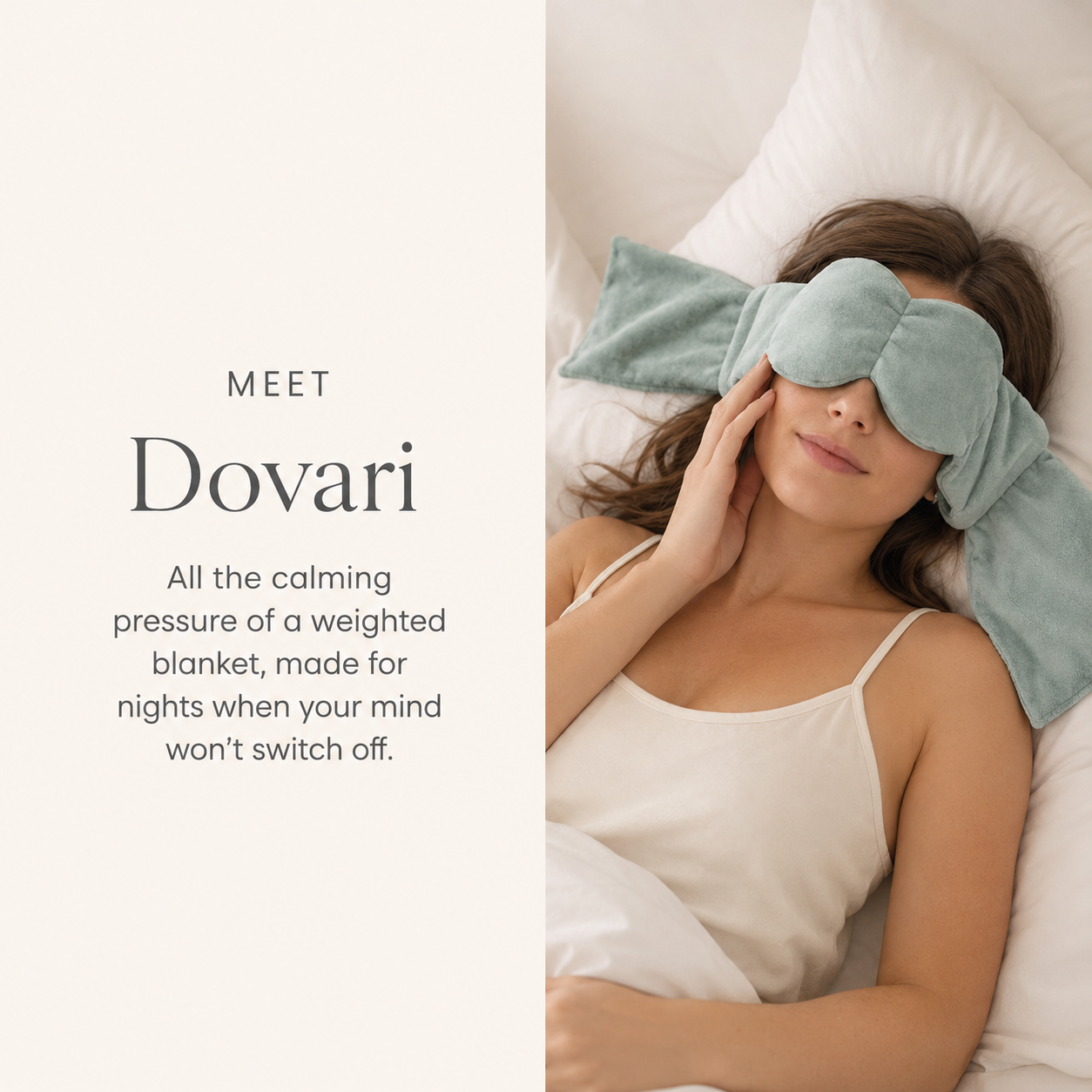 Weighted Sleep Mask
