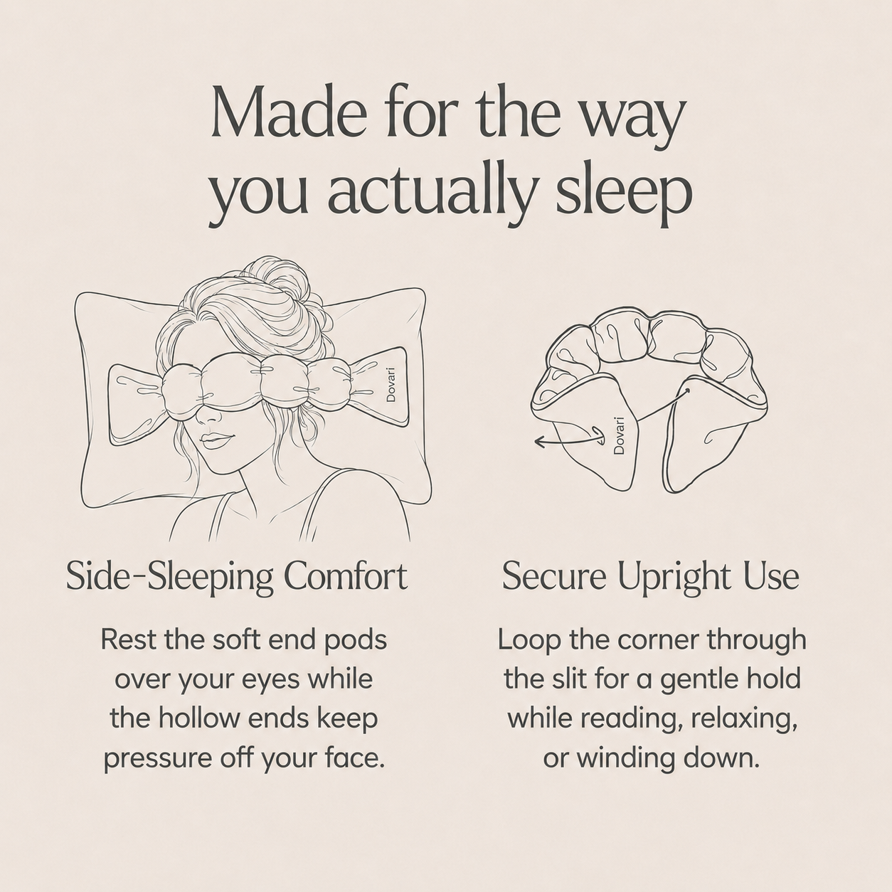 Weighted Sleep Mask